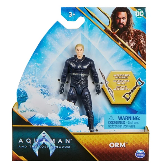 DC Comics Aquaman and The Lost Kingdom 4" Orm Action Figure