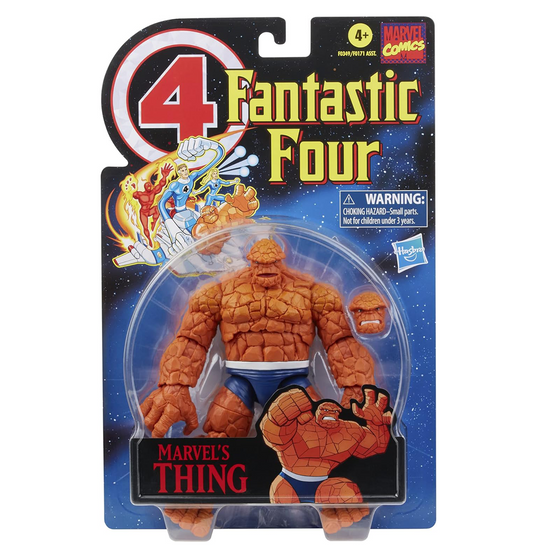Marvel Legends Series Retro Fantastic Four Thing Action Figure