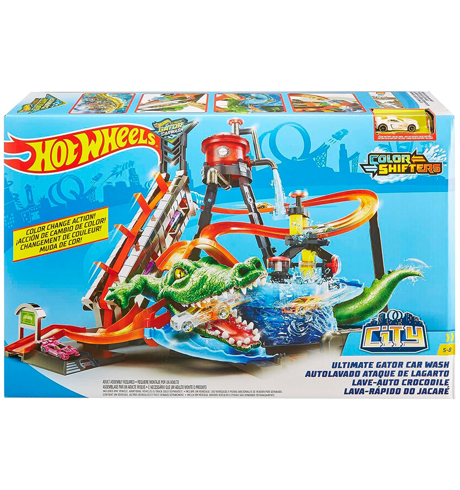 Hot Wheels Ultimate Gator Car Wash Playset Toys Onestar