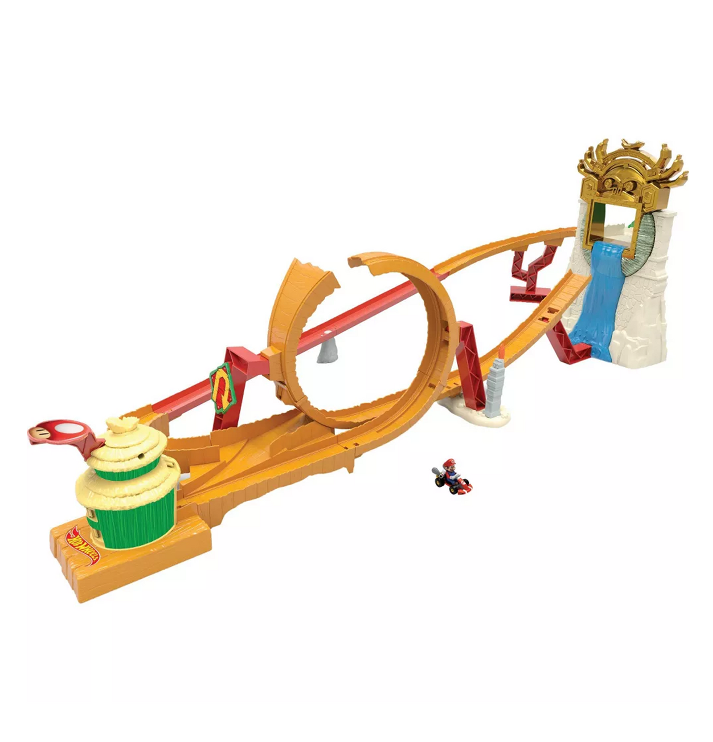 Hot Wheels The Super Mario Bros. Movie Jungle Kingdom Raceway