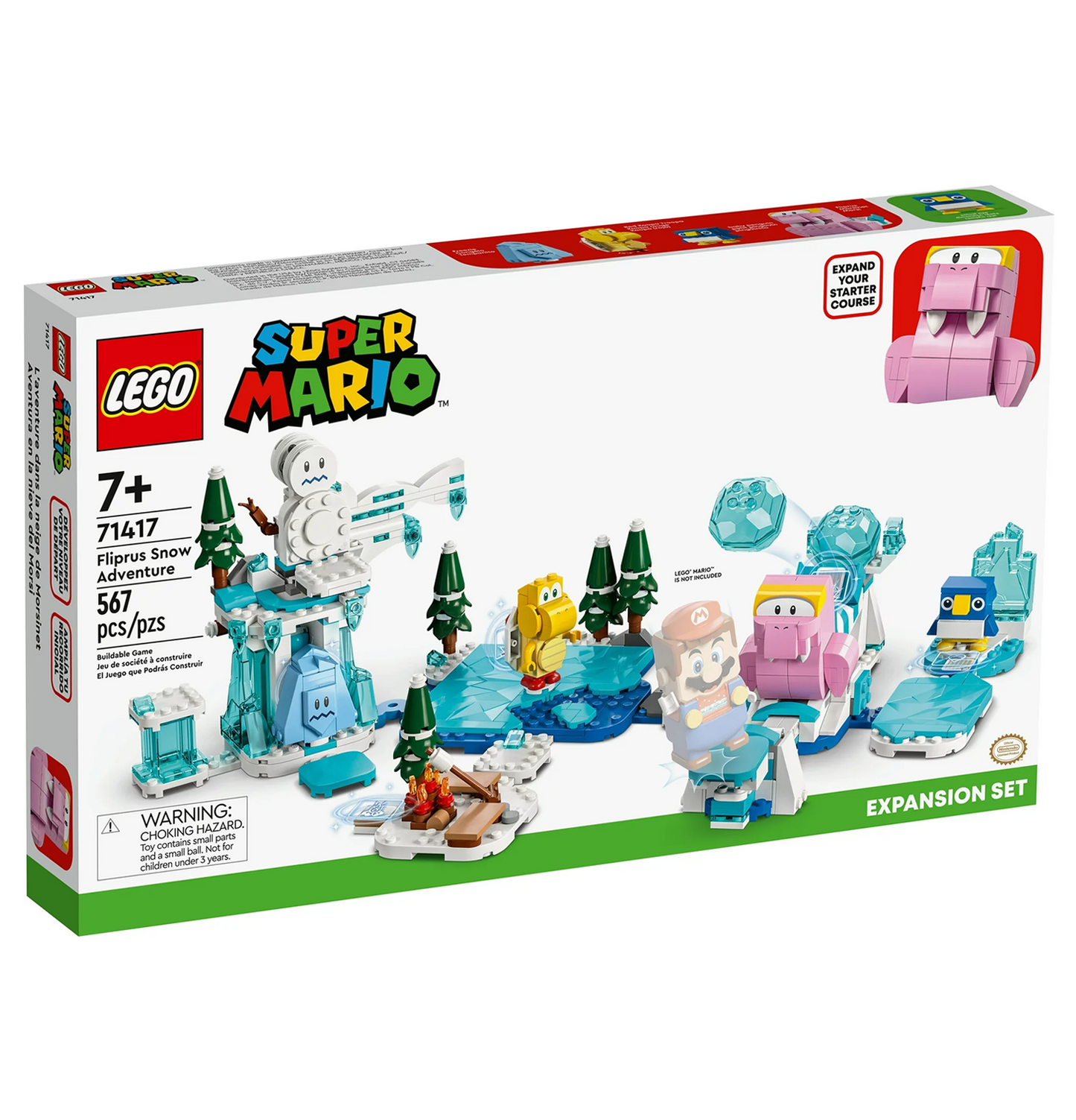LEGO Super Mario Fliprus Snow Adventure Expansion Set 71417