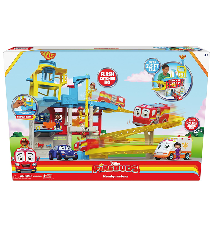 Disney Juniors Firebuds HQ Playset