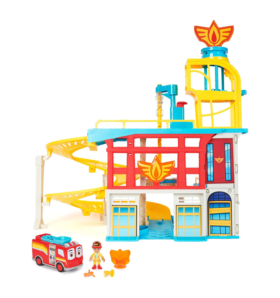 Disney Juniors Firebuds HQ Playset