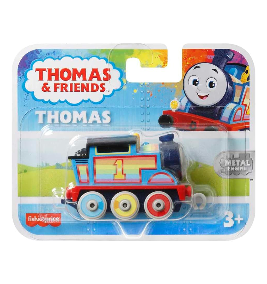 Rainbow thomas top the train