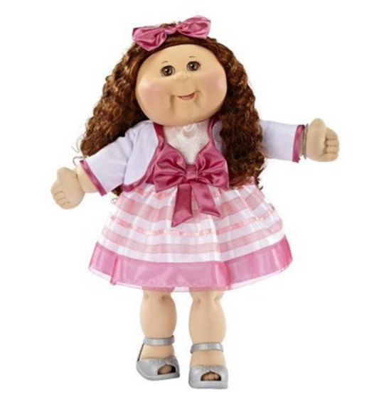 Cabbage Patch Doll 30th Anniversary 20 inch Collector Kid Girl - Brunnette