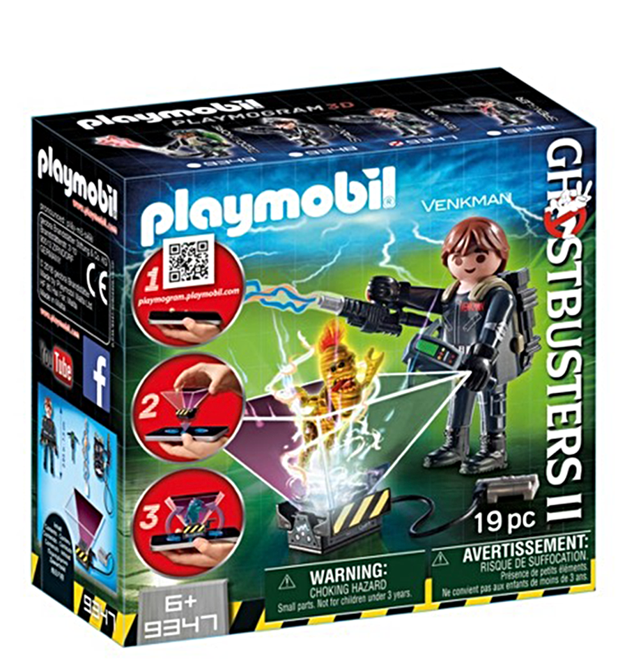 PLAYMOBIL Ghostbusters II Peter Venkman Playmogram 3D Figure – Toys Onestar