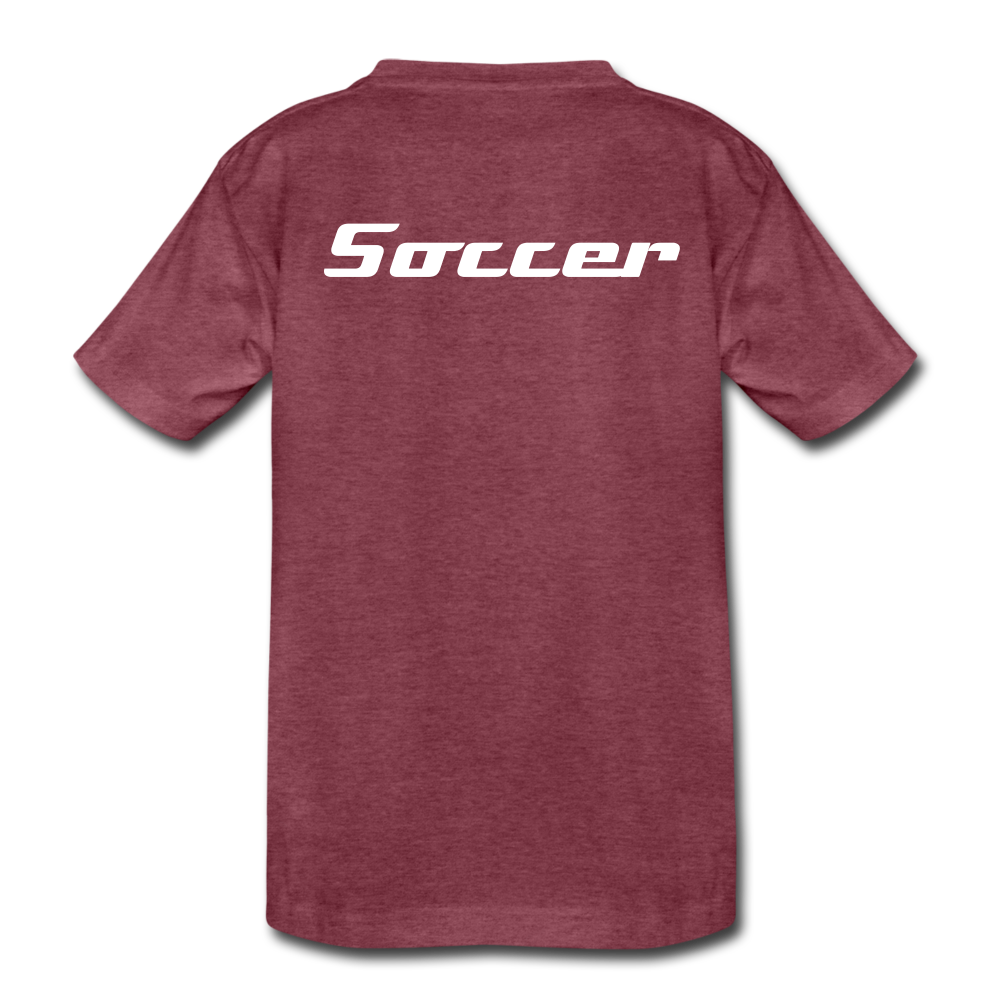 Toddler Premium T-Shirt - heather burgundy
