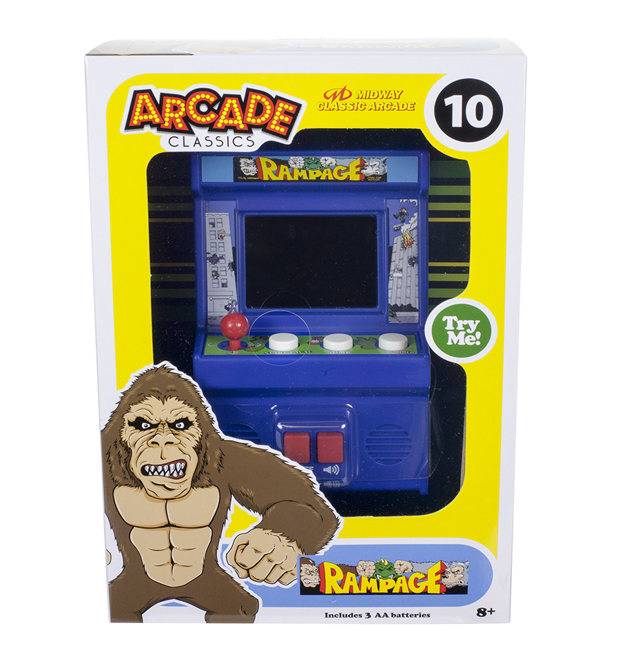 Arcade Classics - Rampage Mini Arcade Game