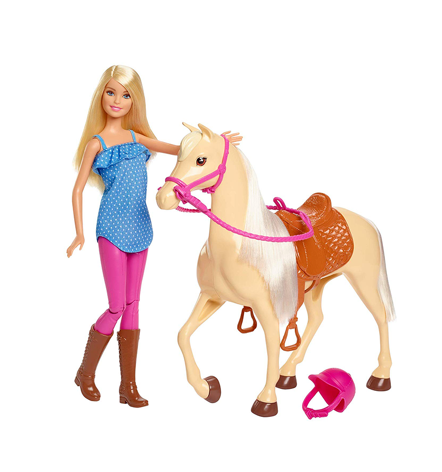 Barbie Doll & Horse, Blonde