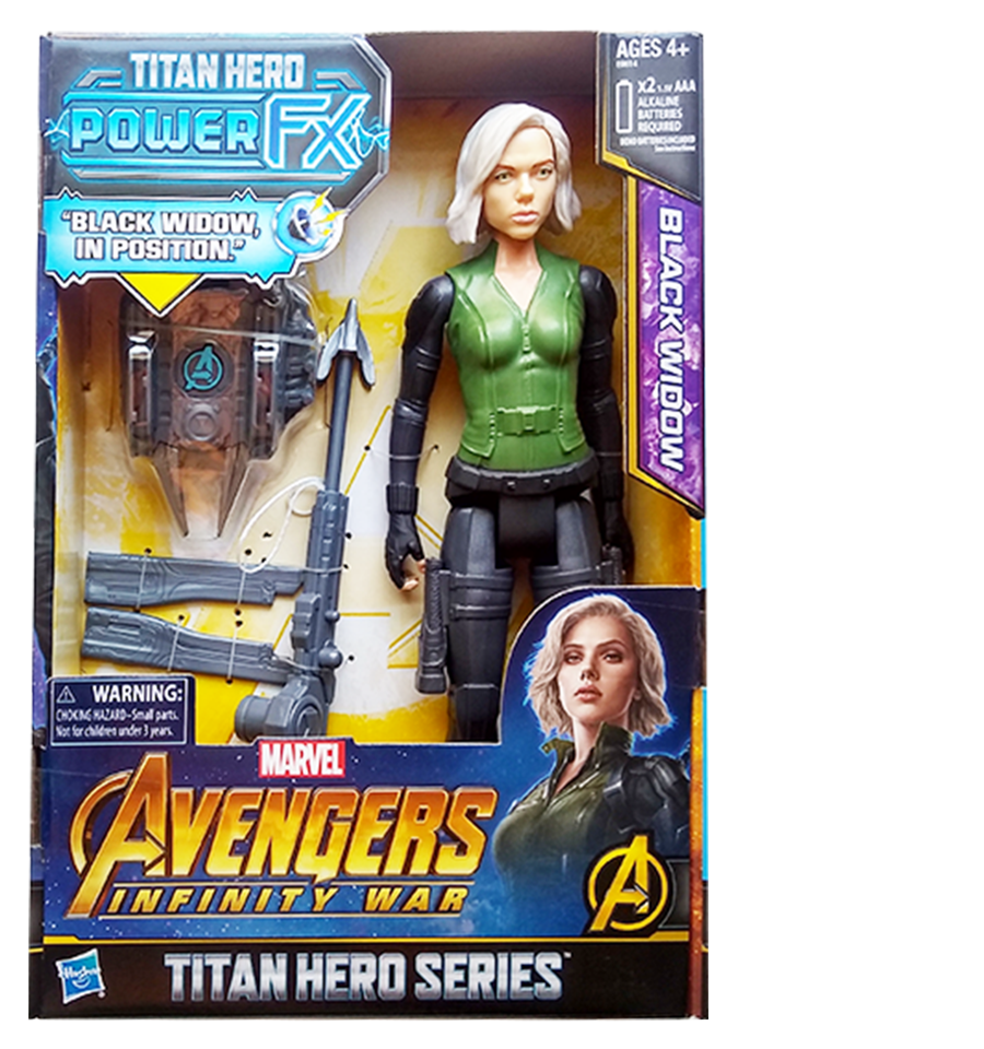 Marvel Avengers; Infinity War Titan Hero Power FX Pack Black Widow – Toys  Onestar