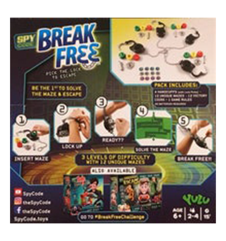Spy Code - Break Free Board Game