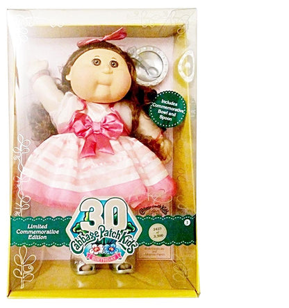 Cabbage Patch Doll 30th Anniversary 20 inch Collector Kid Girl - Brunnette