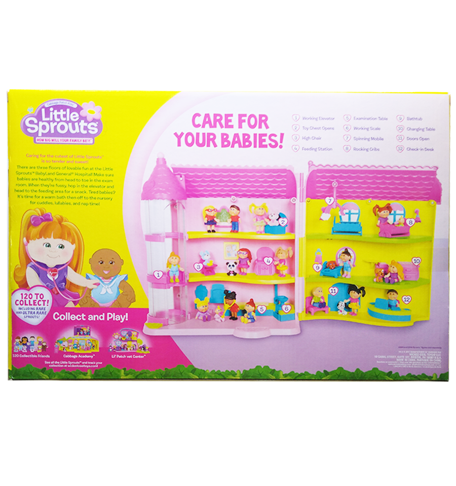 Cabbage Patch Kids Babyland General Hospital Play Set Playhouse