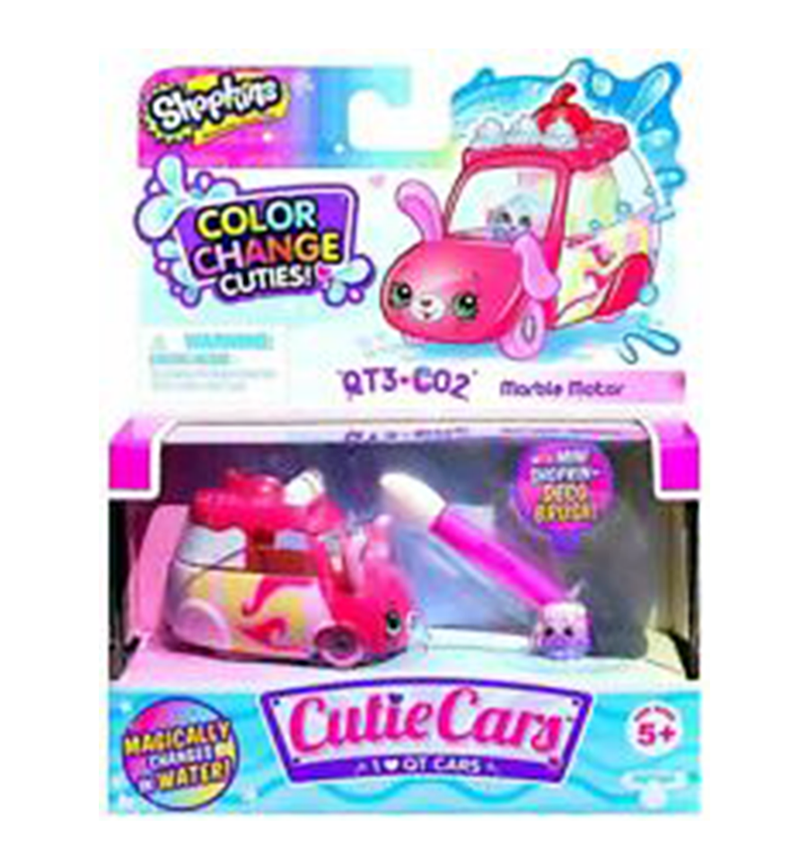 10 coloring pages of Shopkins Cutie Cars