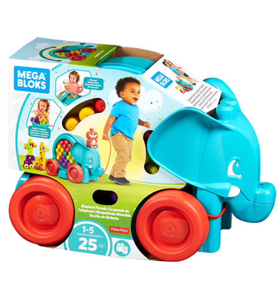 Mega Bloks - Elephant Parade Building Set