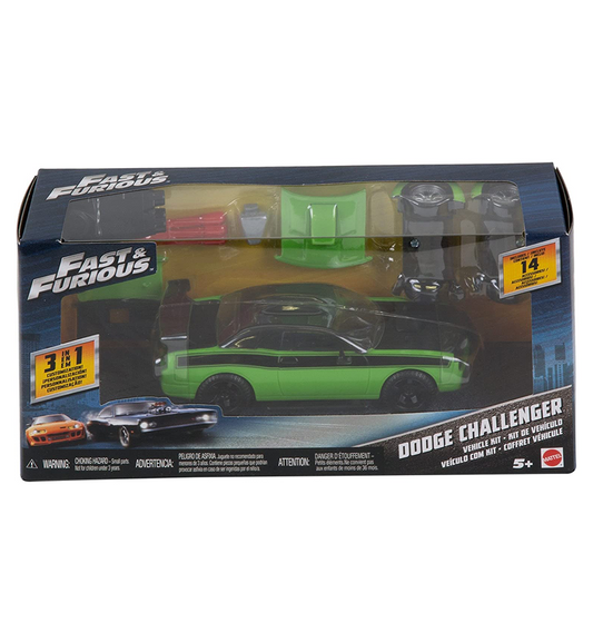 Fast & Furious Customizers Dodge Challenger & Vehicle Kit
