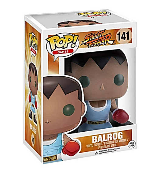 Funko Pop Games: Street Fighter Balrog Vinyl Figure # (141)