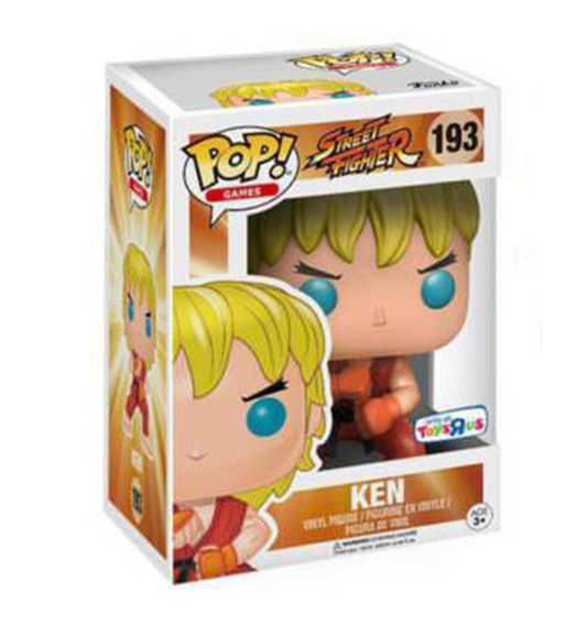 Funko Pop Street Fighter Vinyl Figure - Ken (Special Attack) # (193)