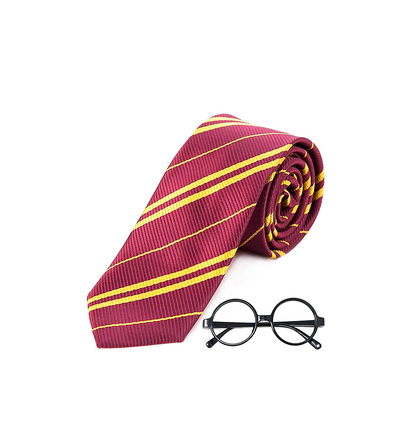 Harry Potter Glasses & Tie Set