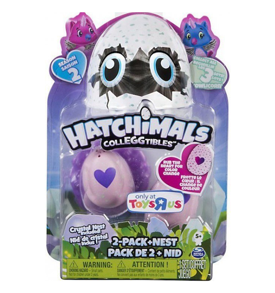 Hatchimals Colleggtibles Season 2 Owlicon Exclusive 2 Pack Nest