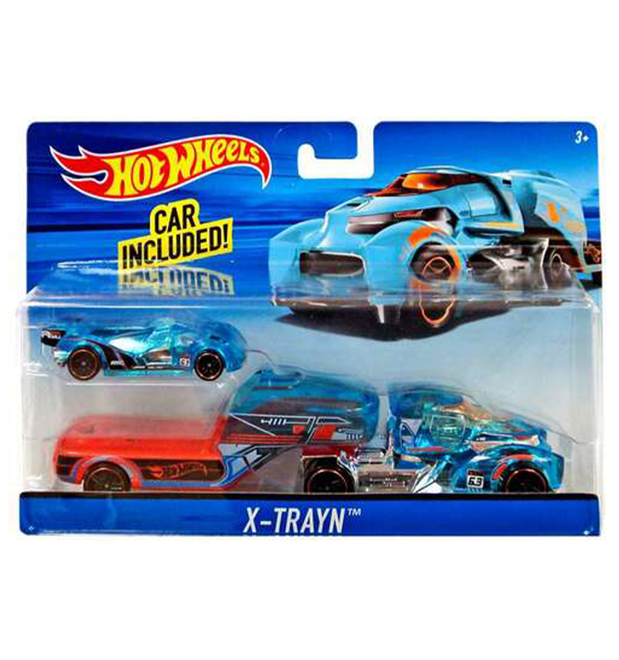 Hot Wheels X-Trayn Hauler with Car – Toys Onestar