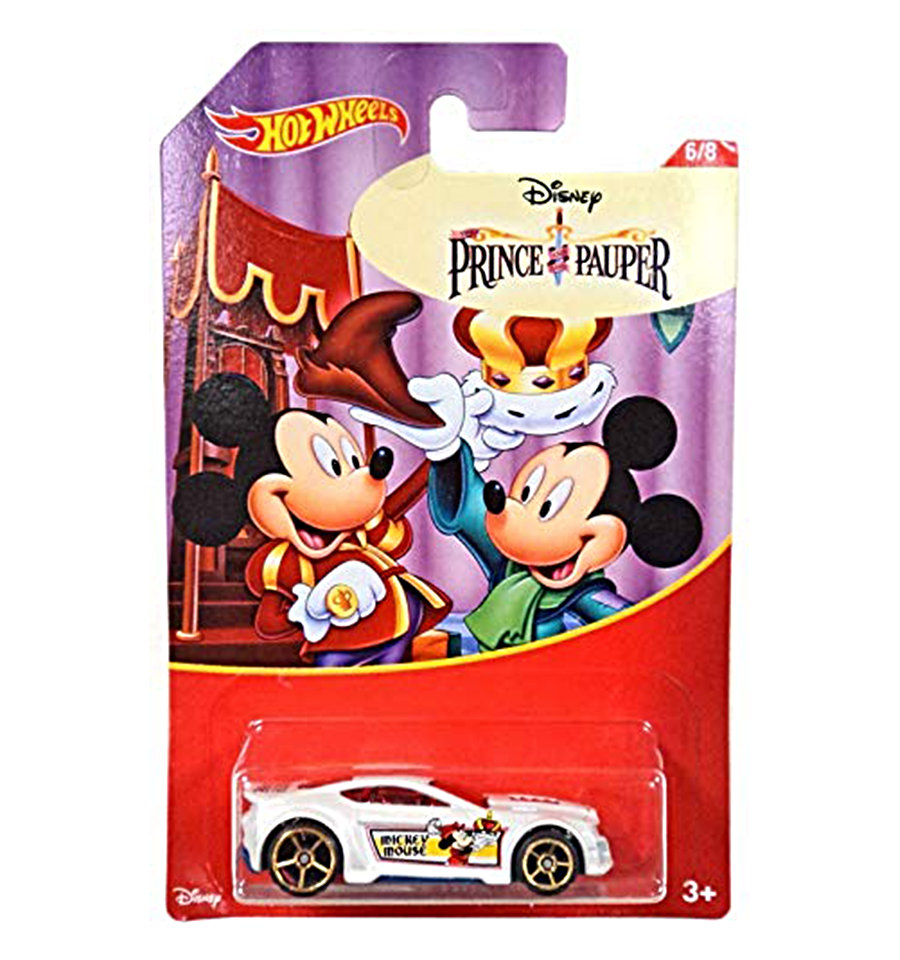 Hot Wheels Mickey Mouse Prince Pauper Torque Twister 6 8 Toys Onestar