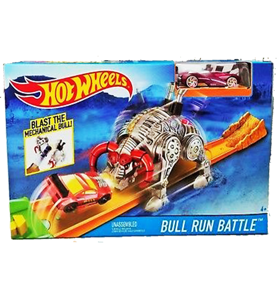 Hot Wheels Bull Run Battle Track Set Toys Onestar
