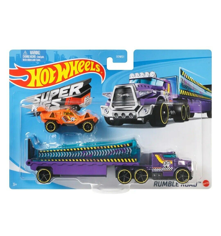 Hot Wheels Super Rig's Rumble Road Diecast Vehicle – Toys Onestar