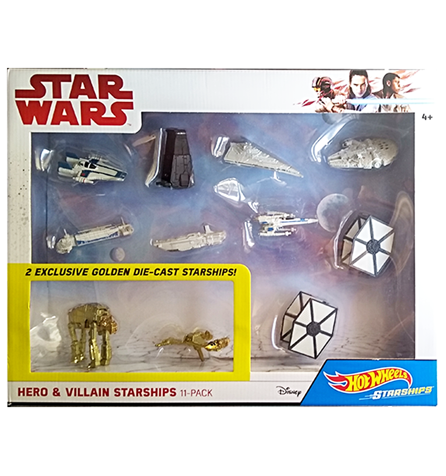 Hot Wheel Star Wars The Last Jedi Starships Toys Onestar