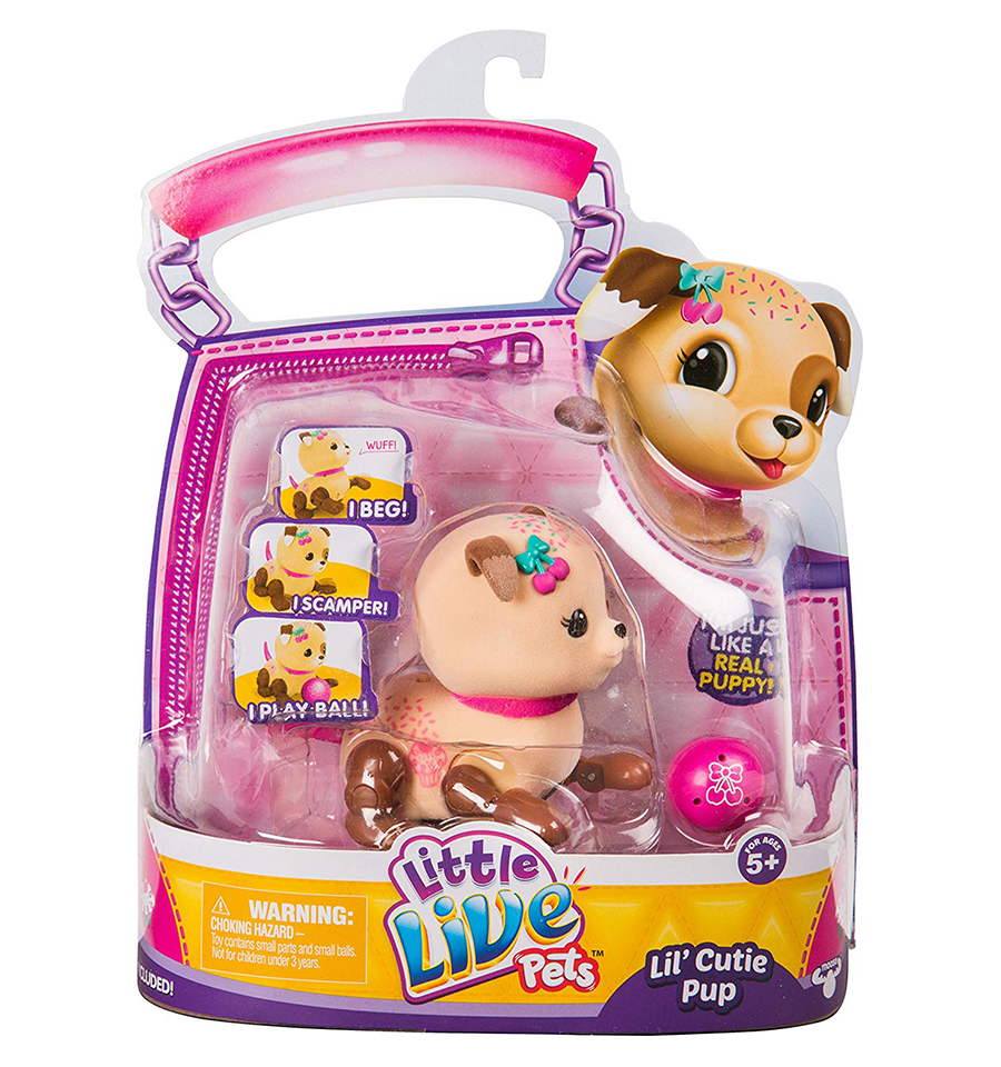 Little Live Pets S1 Cutie Pup Single Pack - Sprinky – Toys Onestar