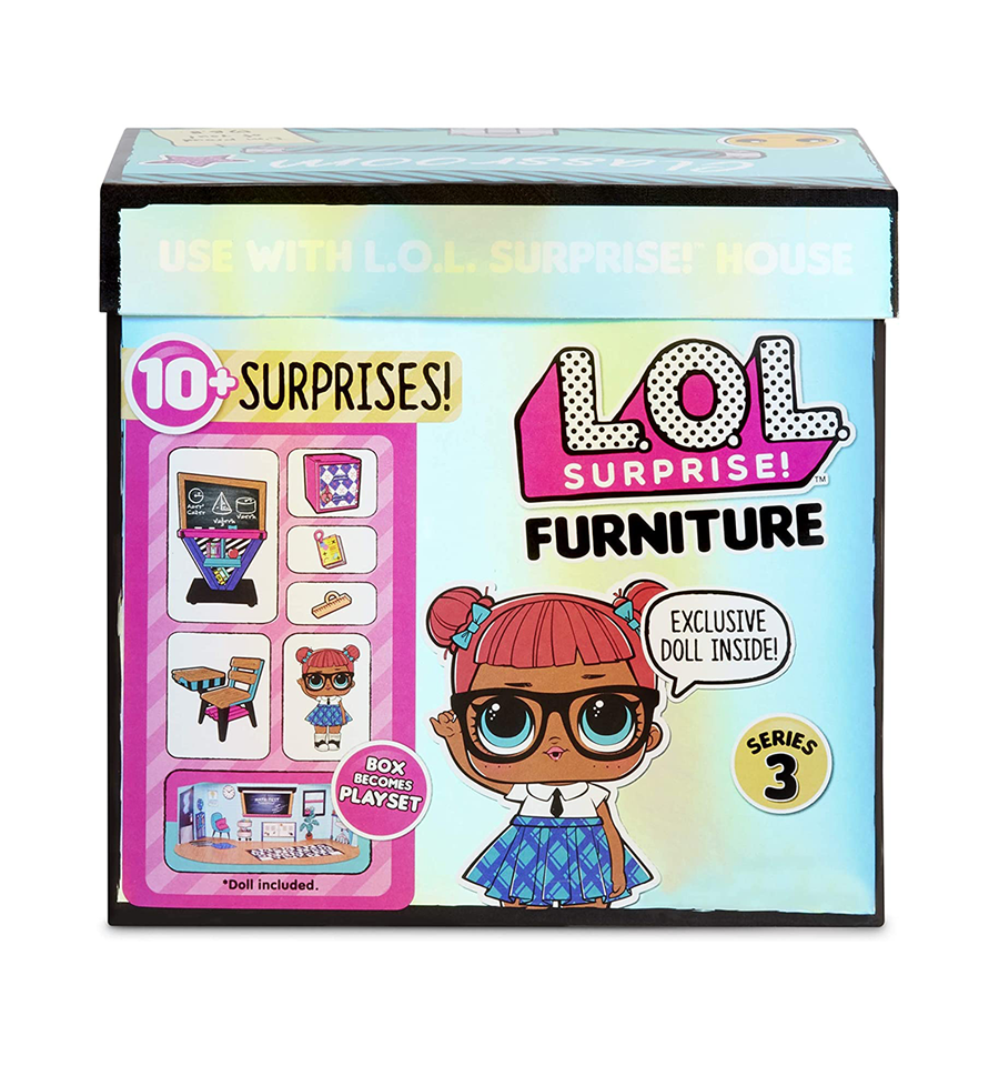 L.O.L Surprise Furniture Doll House Box,Music Festival & Grunge Grrrl