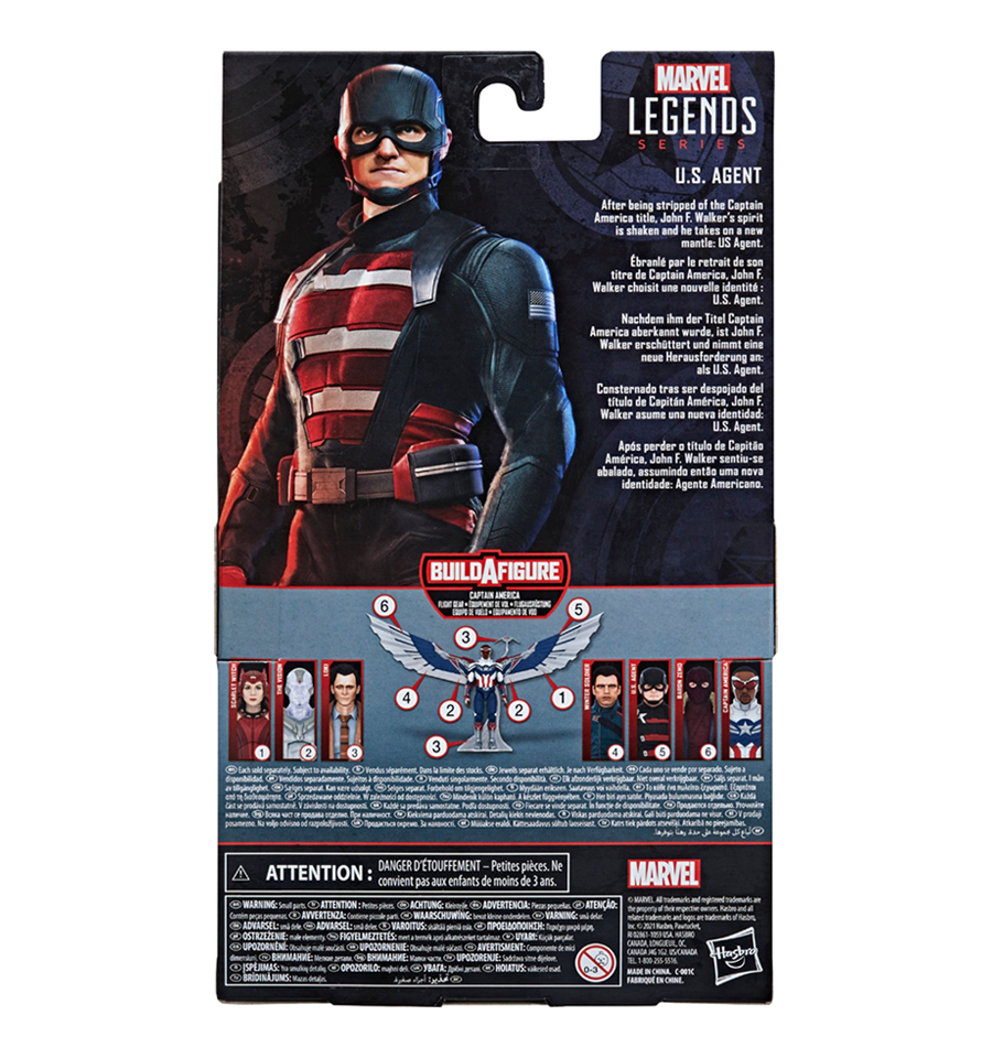 Marvel Legends Series The Falcon and the Winter Soldier 6" U.S. Agent