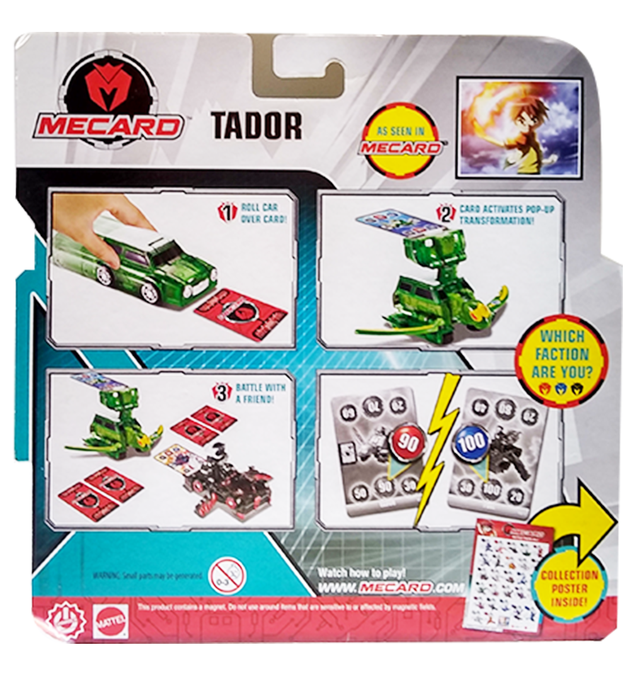 Mecard Tador Deluxe Mecardimal Figure, Green