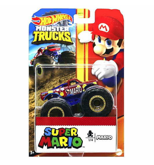 HW Monster Trucks Super Mario Mario # 1/4