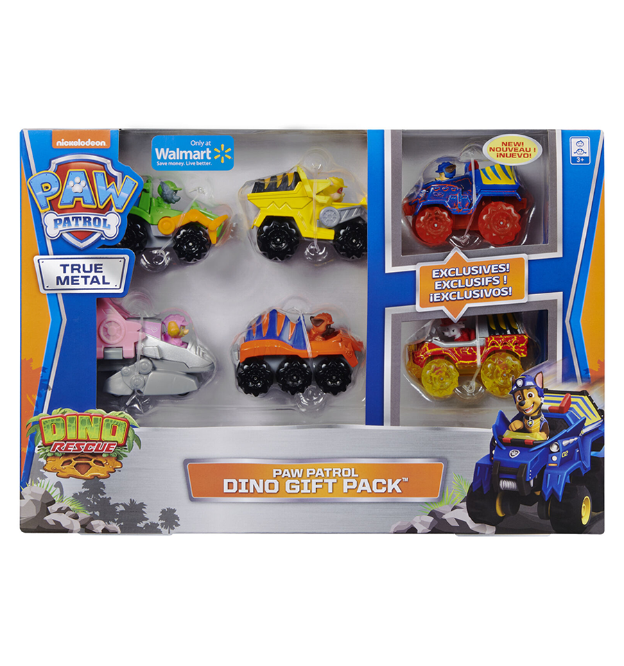 Paw Patrol, True Metal Classic Gift Pack of 6 Collectible Die-Cast  Vehicles, 1:55 Scale