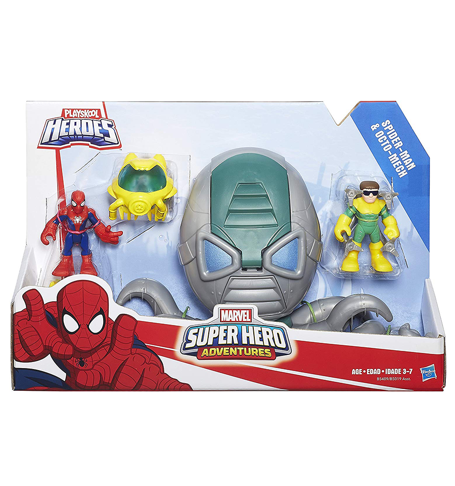 Playskool Heroes Super Hero Adventures Spider Man Octo Mech