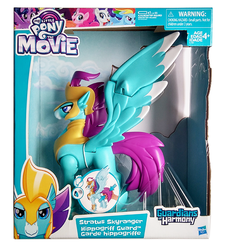 My Little Pony the Movie Stratus Skyranger Hippogriff Guard Figure