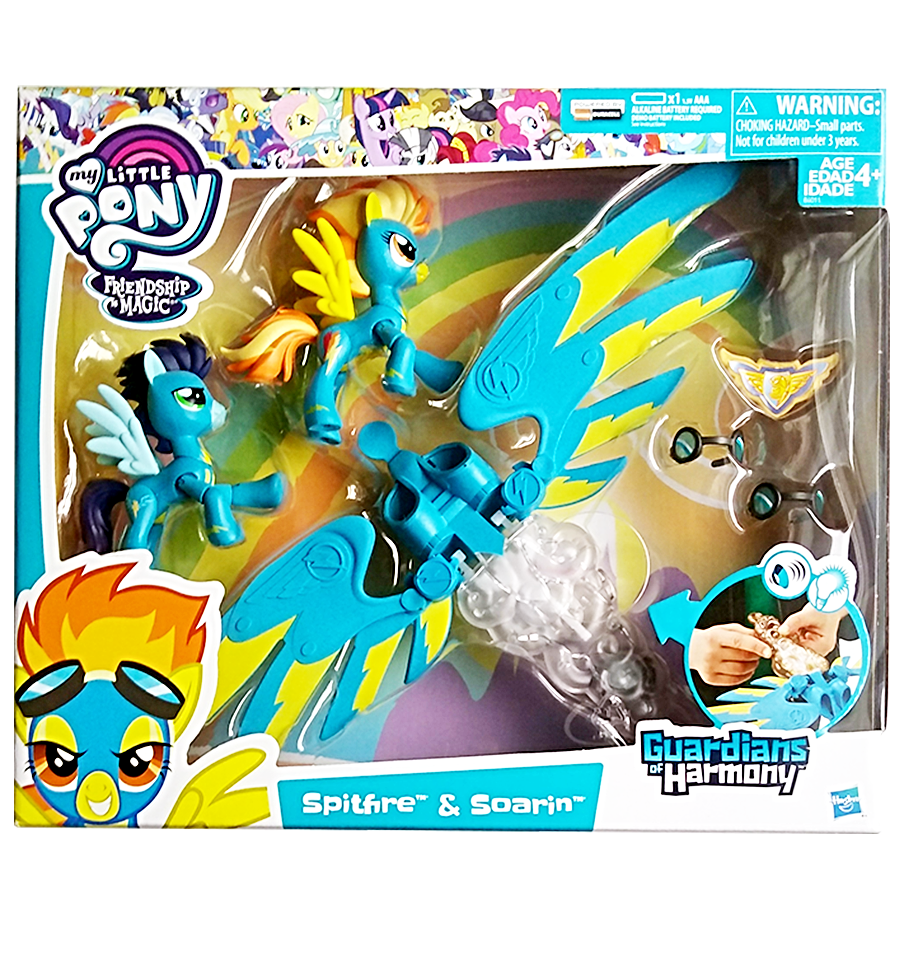 My Little Pony Guardians of Harmony Spitfire and Soarin Figures