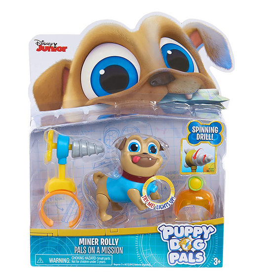 Puppy Dog Pals Rolly with Drill & Helmet