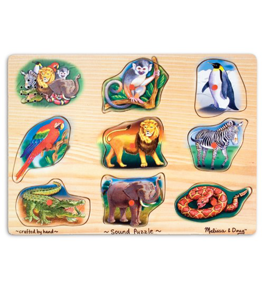 Melissa & doug peg puzzle deals