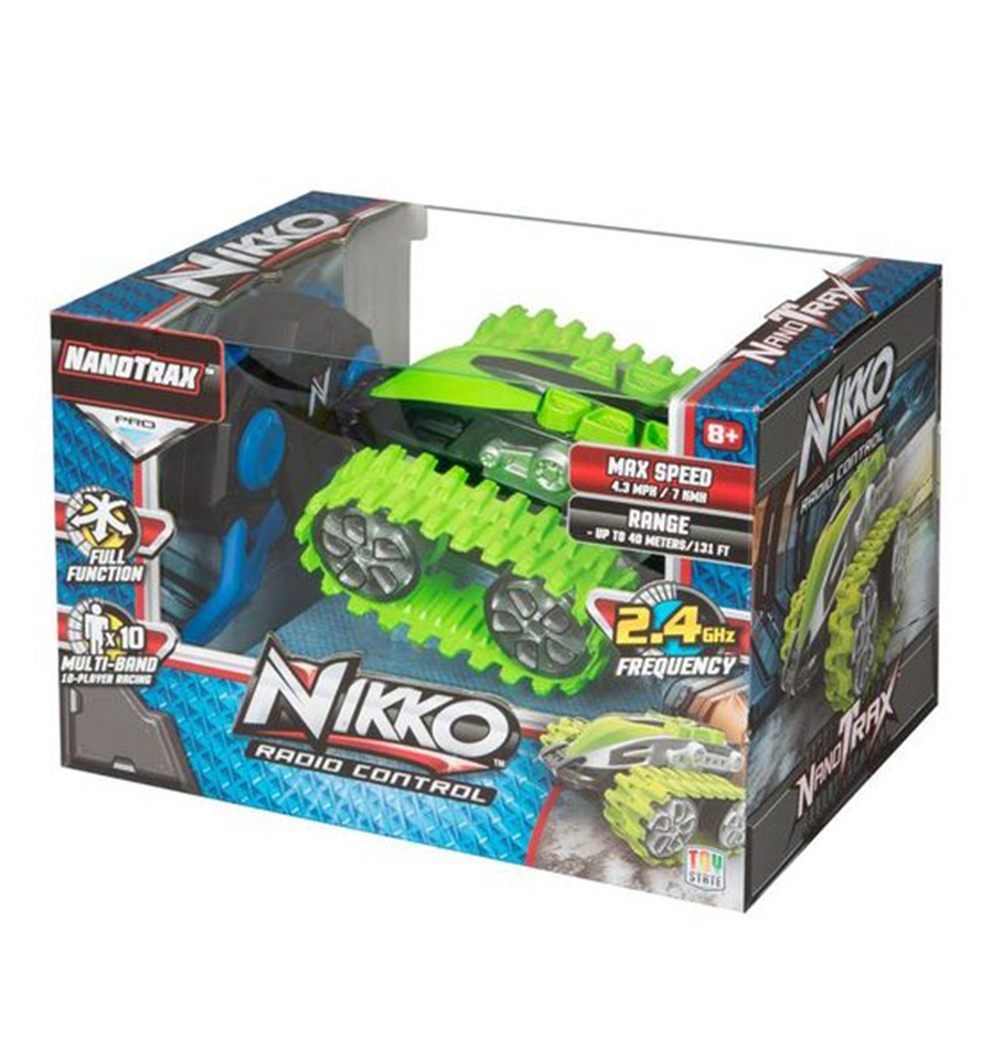 Nikko 9023 Nanotrax RC Car Green Toys Onestar