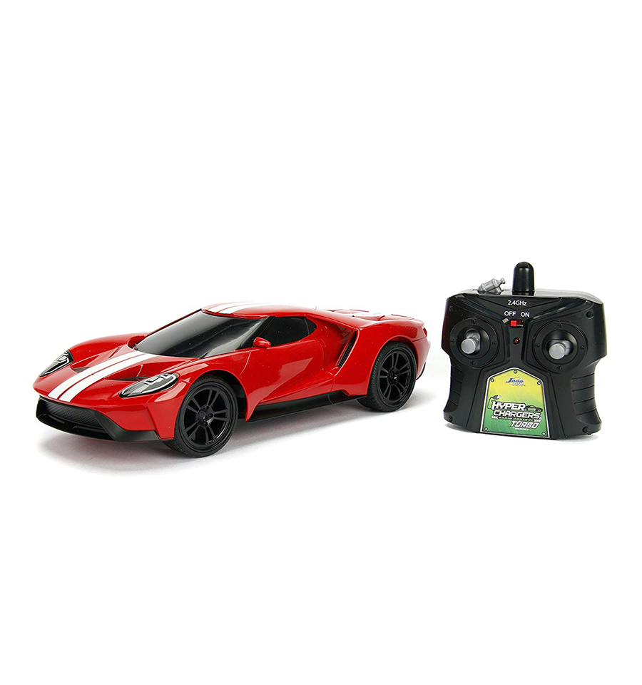 Jada Toys 1:16 HyperChargers Big Time Muscle R/C, 2017 Ford GT