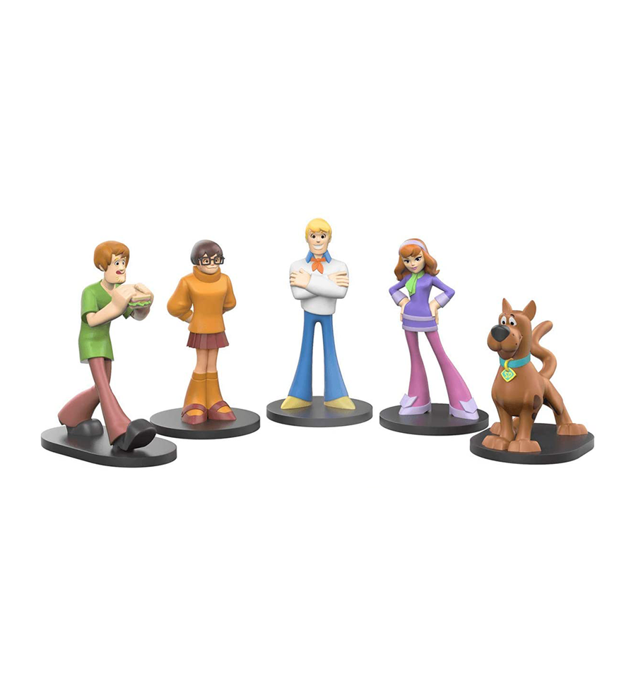 Funko Scooby Doo Hero World Series 5 Scooby-Doo, Shaggy, Velma, Daphne & Fred Exclusive 4-Inch Vinyl Figure Pack