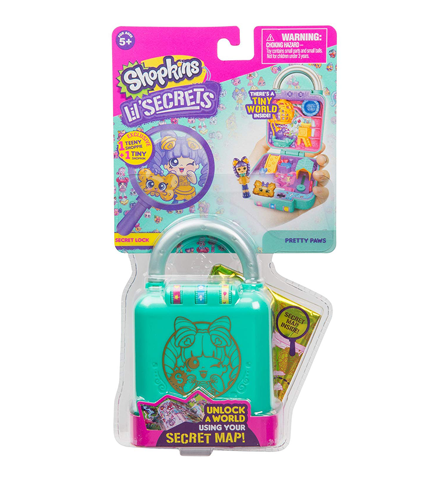 Shopkins Lil Secrets Secret Lock Pretty Paws Pet Salon