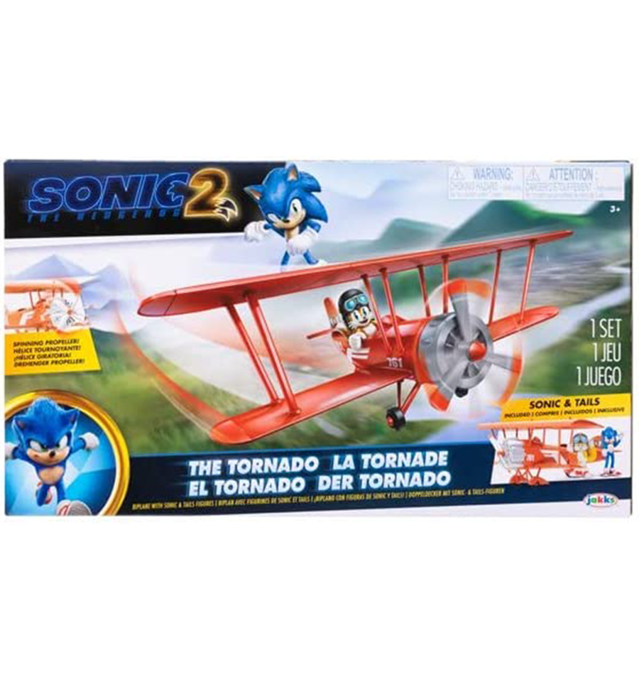  Sonic the Hedgehog 2 The Movie 4 Articulated Action Figure  Collection (Tails (Flying))