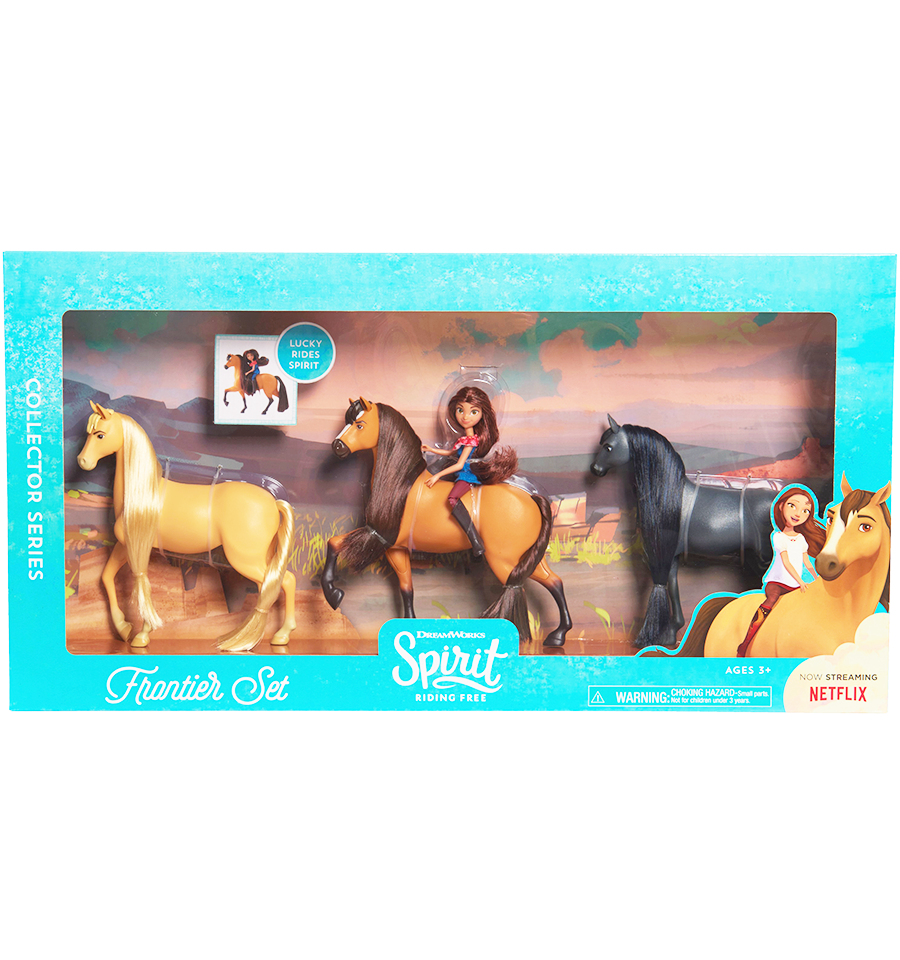 Spirit riding free 3 horse sales set