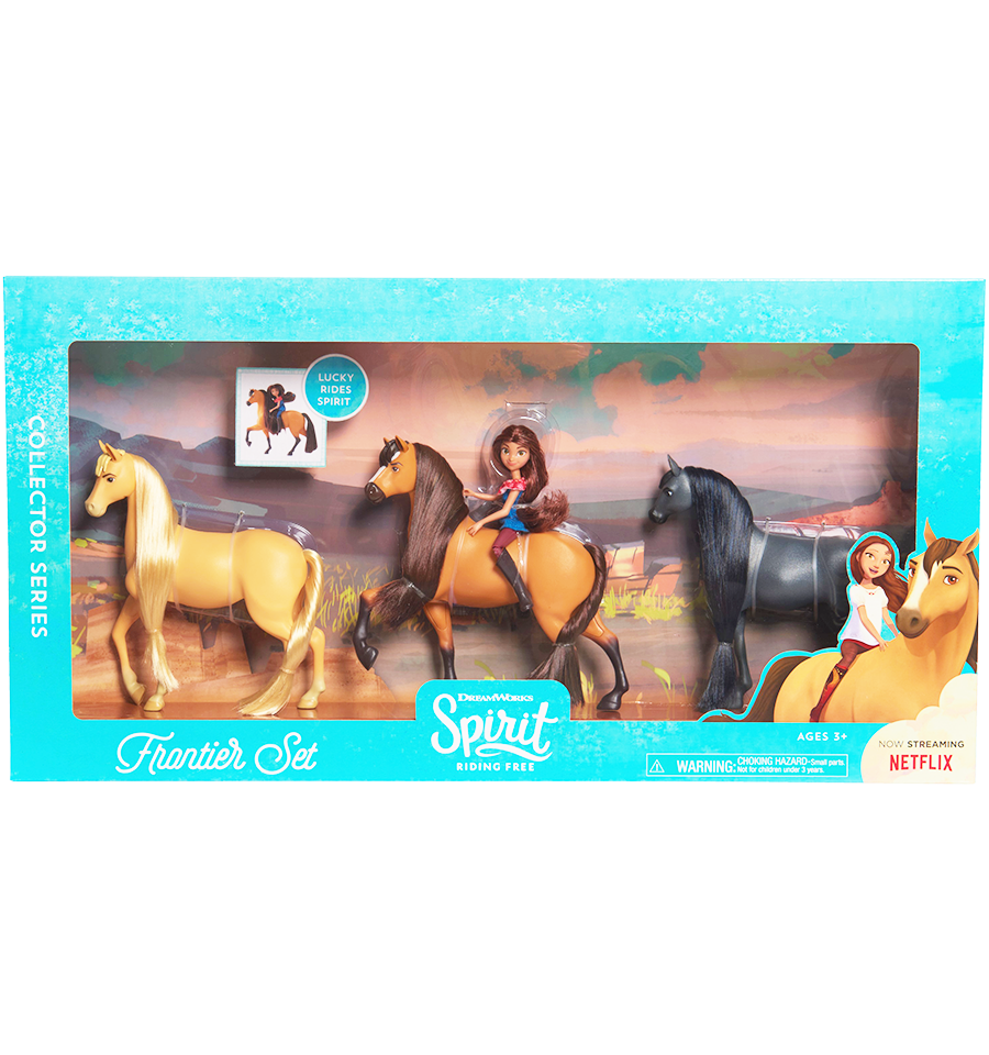 Spirit riding free 3 horse set Clearance