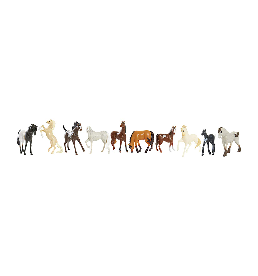 Spirit Riding Free Mini Horse Collection - 10 Piece Set