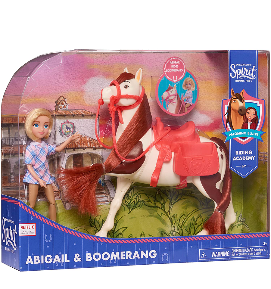 Spirit Collector Doll and Horse Playset Abigail Boomerang