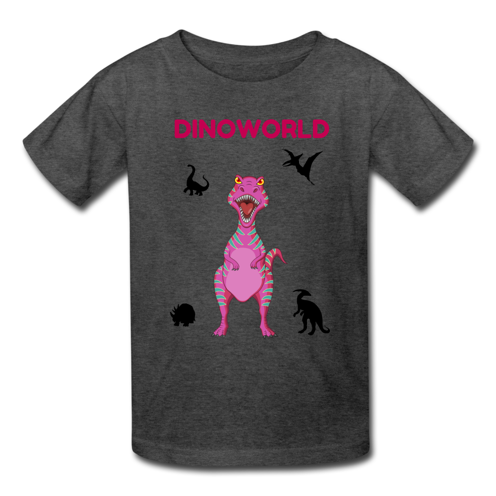Kids' T-Shirt - heather black